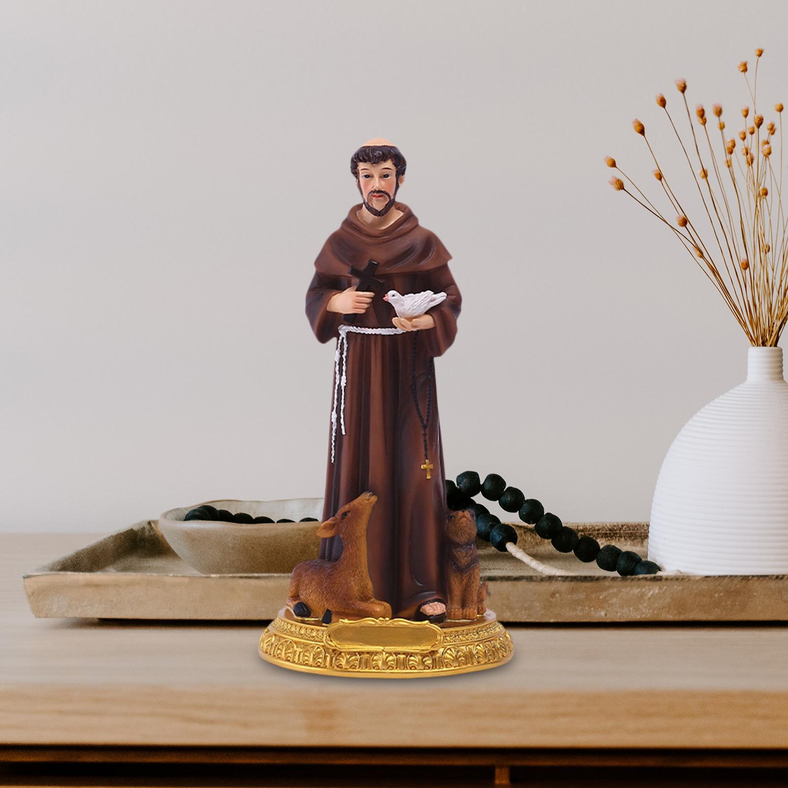 Home Decor On Sale - Saint Francis von Assisi Statue Harz