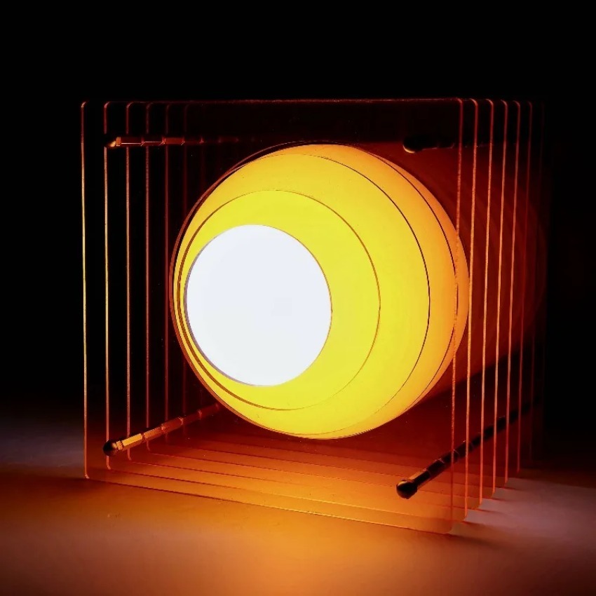 Home Decor Inspo - DIY Acryl Tausend Schicht Lampe Mond