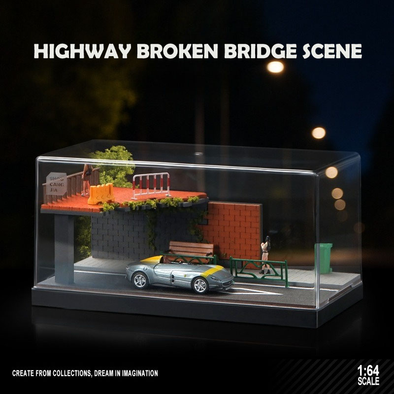 Home Decor Simulator - Simulation Miniatur Szene der Straße Ecke