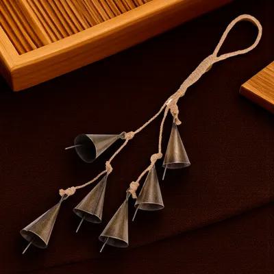 Boho Wind Chimes - Dekorative Hexenglocke Windspiel Hängedekoration Geeignet für