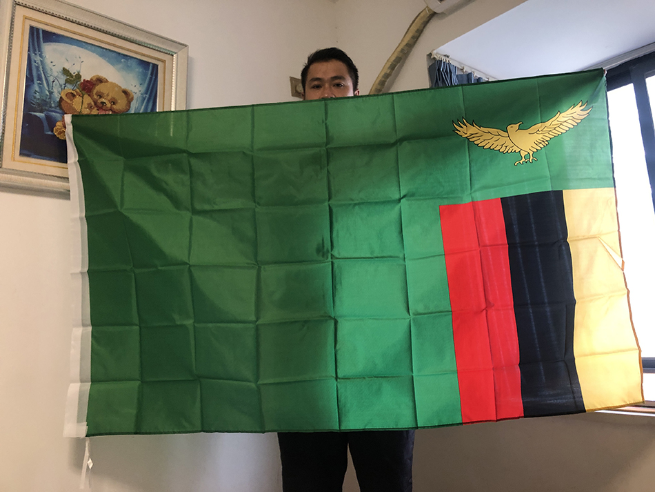 Home Decor Zambia - (SKY FLAG) Sambia-Flagge, 90 x 150