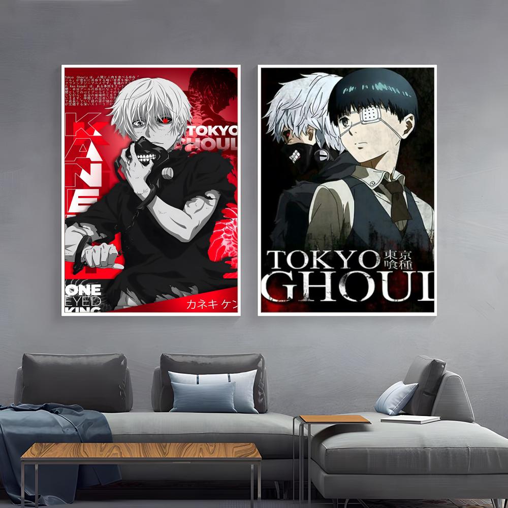 Home Decor Tokyo - Tokyo Ghoul Poster, Papierdruck, für Zuhause,