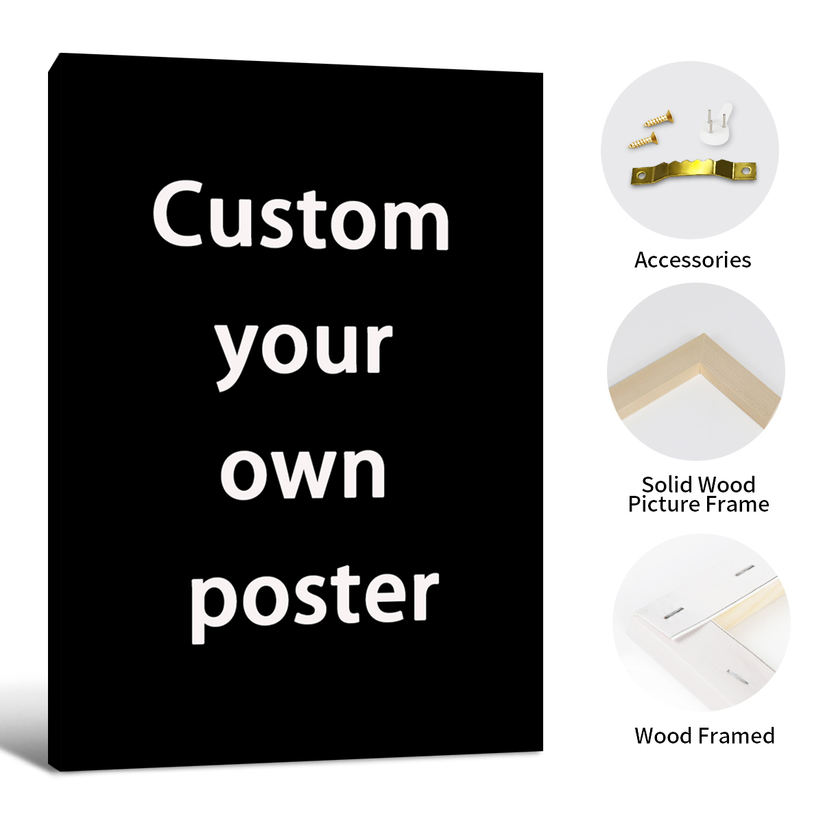 Home Decor Aesthetic - Individuelle Poster, gerahmte Wandkunst, personalisierte Familienfotos,