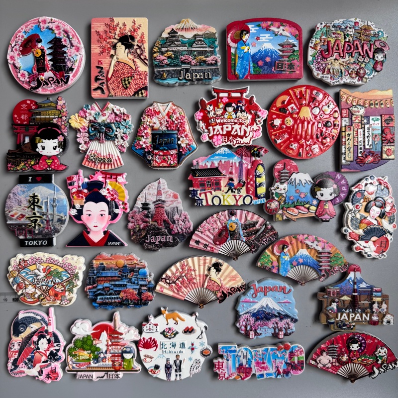 Home Decor Tokyo - Japanische Kühlschrankmagnete Touristen-Souvenirs Kyoto Tokio Hokkaido