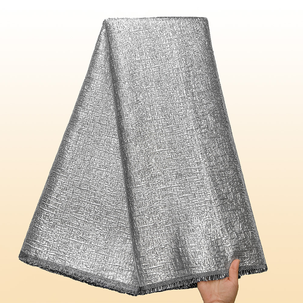 Home Decor Curtains - Hochwertiger 5-Yard-Jacquard-Spitzenstoff, französischer Brokat für DIY-Heimdekoration,