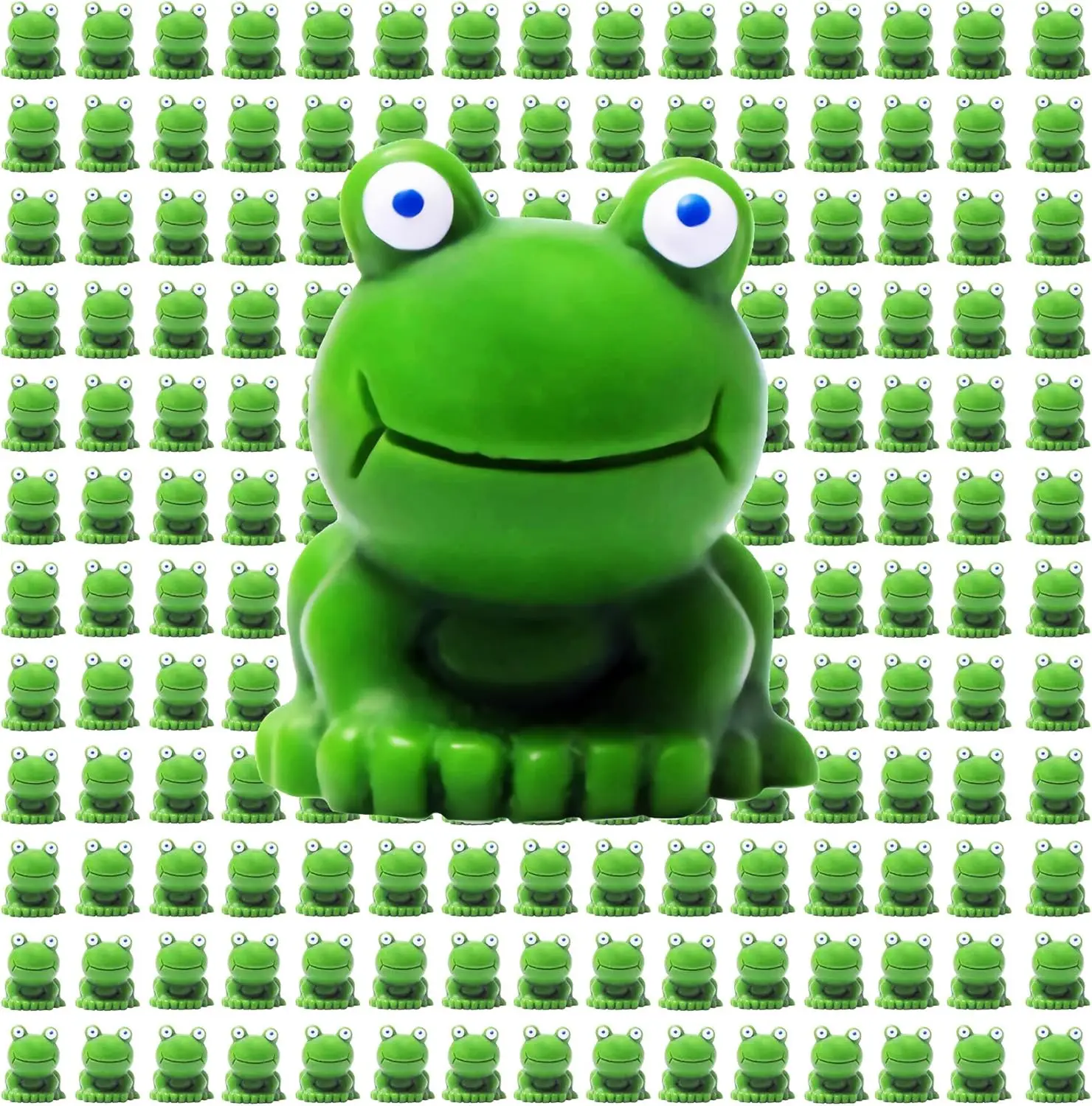 Home Decor On Sale - 200/100 Stück Mini-Harzfrösche, grüne kleine Frösche,