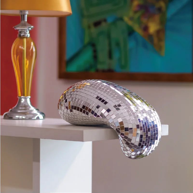 Home Decor On Sale - Schmelzende Disco-Kugel-Wanddekoration, maximalistische Heimdekoration, Innen-Glitzer-Kugel-Licht, reflektiert,