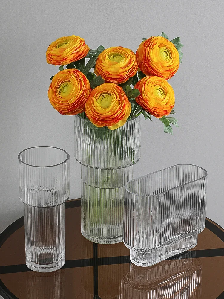 Glass Vase Nordic - Kreative Nordic Glas Vase Hause Dekoration