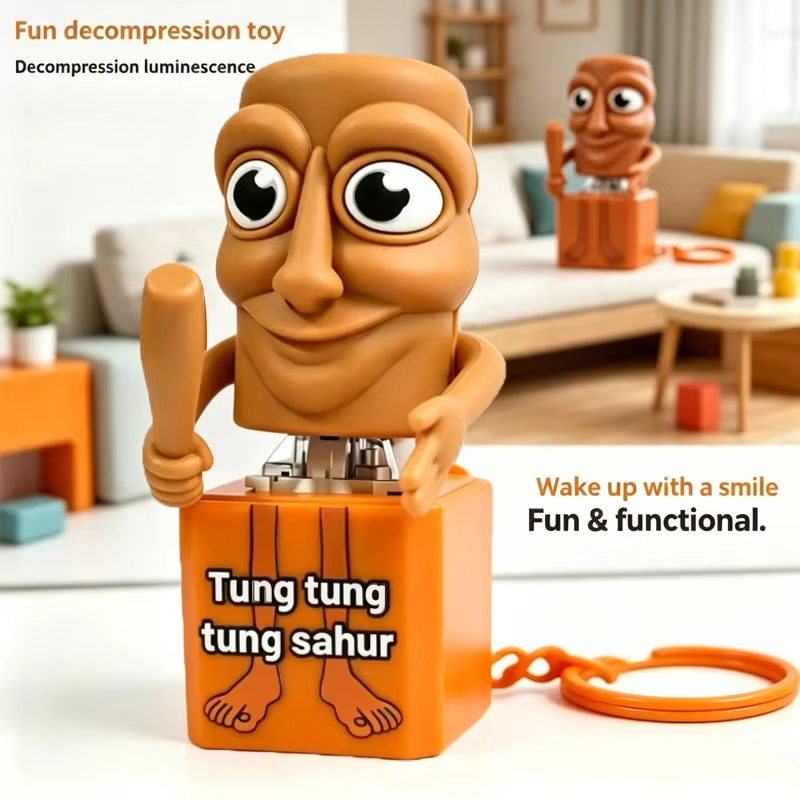 Home Decor Mod - Neuer Tung Tung Tung Sahur Schlüsselanhänger