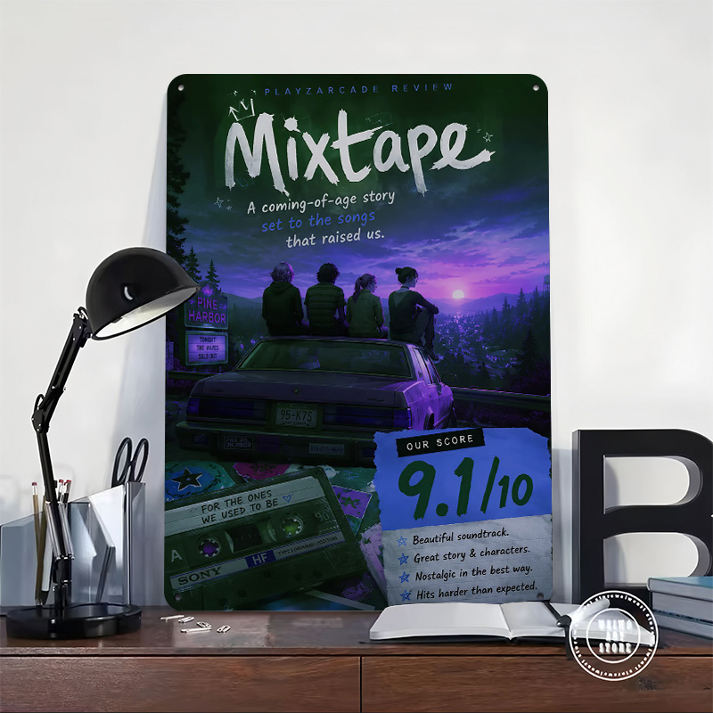 Mixtape Game Review 3D-Textur- – Review Home Decor Bewertung und Preis