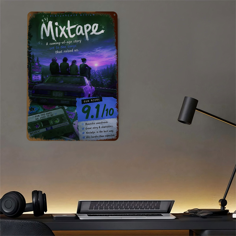 Mixtape Game Review 3D-Textur- – Review Home Decor Bewertung und Preis