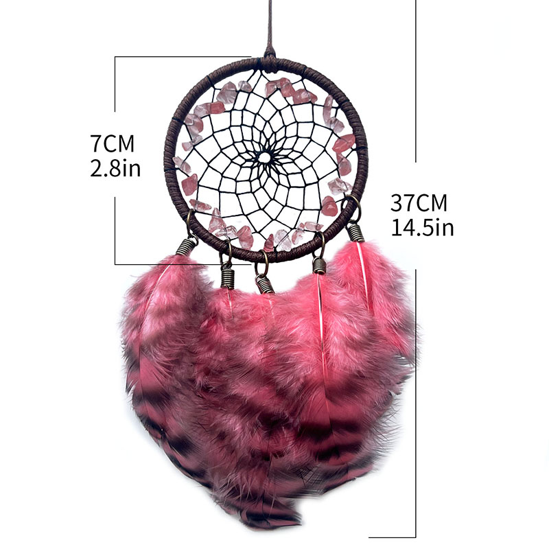 Boho Kristall Federn Traum Fän – Boho Wind Chimes Bewertung und Preis