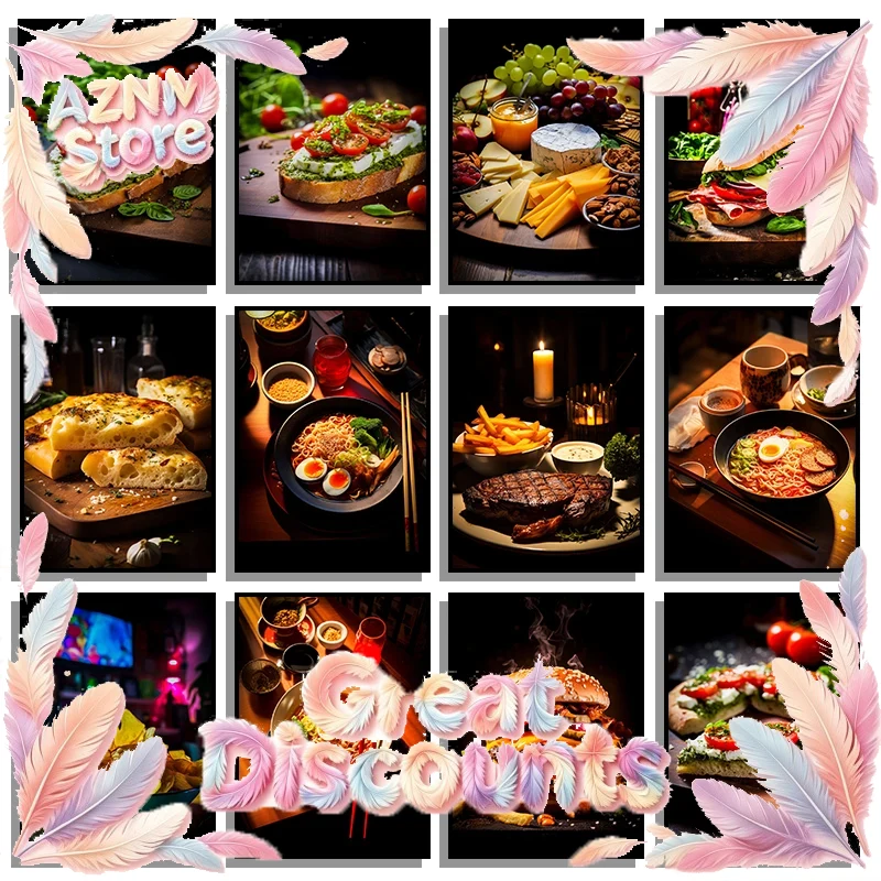 Lebensmittel-Küchen-Poster Dru – Home Decor Mirror Bewertung und Preis