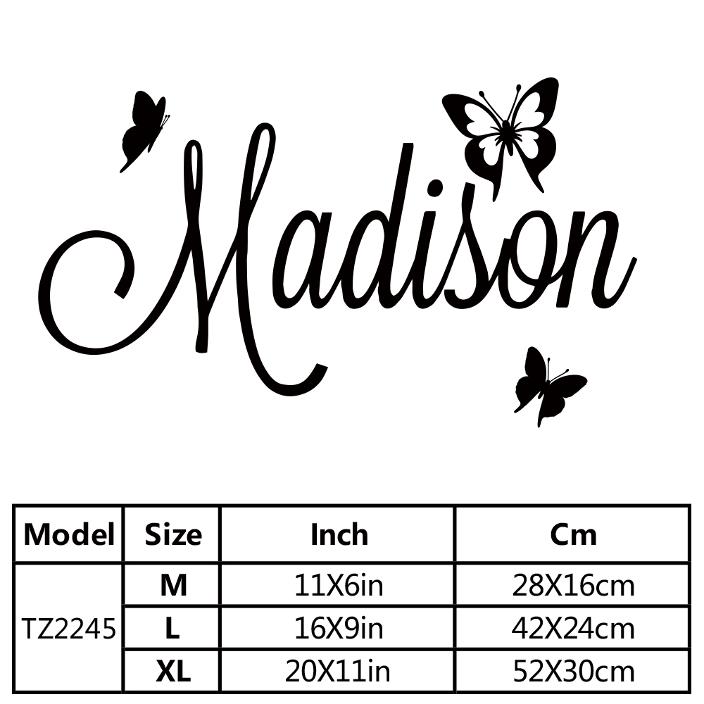 1pc Neue Design Personalisiere – Home Decor Wall Stickers Bewertung und Preis