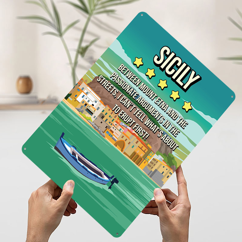 Sicily Funny Review Reise-Post – Review Home Decor Bewertung und Preis
