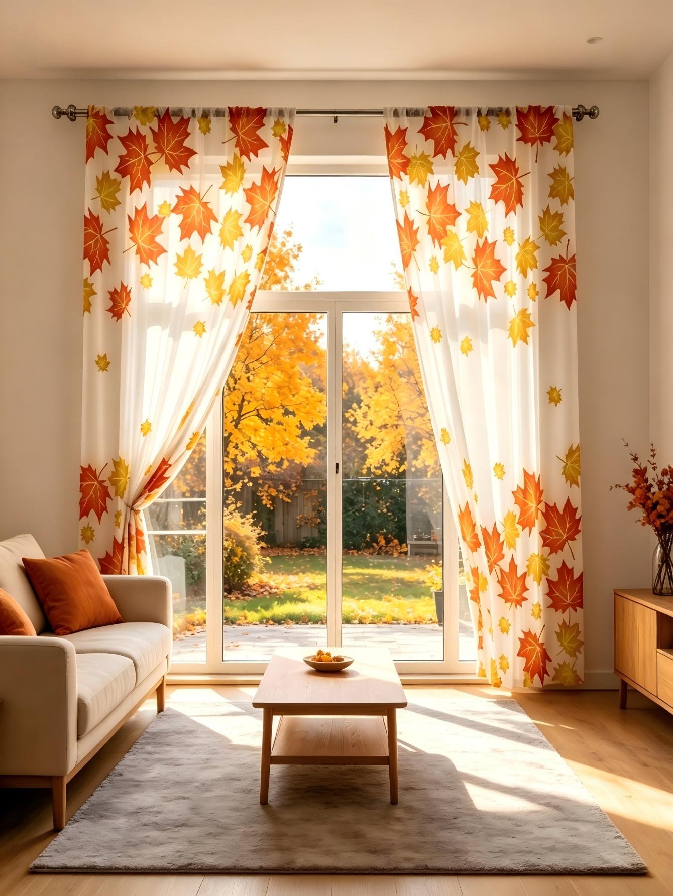 2 Stück Digital Bedruckte Tran – Home Decor Orange Bewertung und Preis