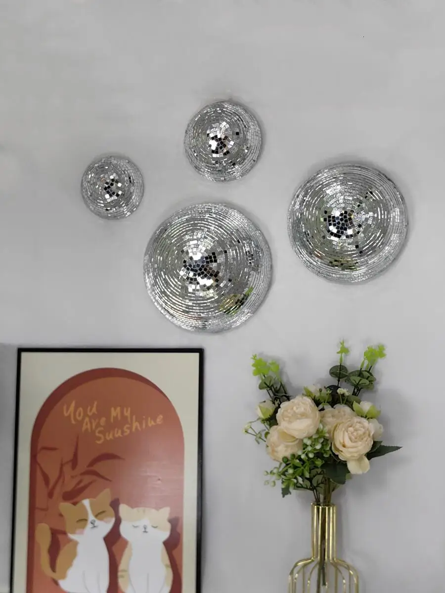Neue Wand-Disco-Kugel, verspie – Home Decor Mirror Bewertung und Preis