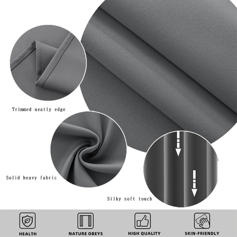 Einfarbiger Lichtundurchlässig – Home Decor Curtains Bewertung und Preis