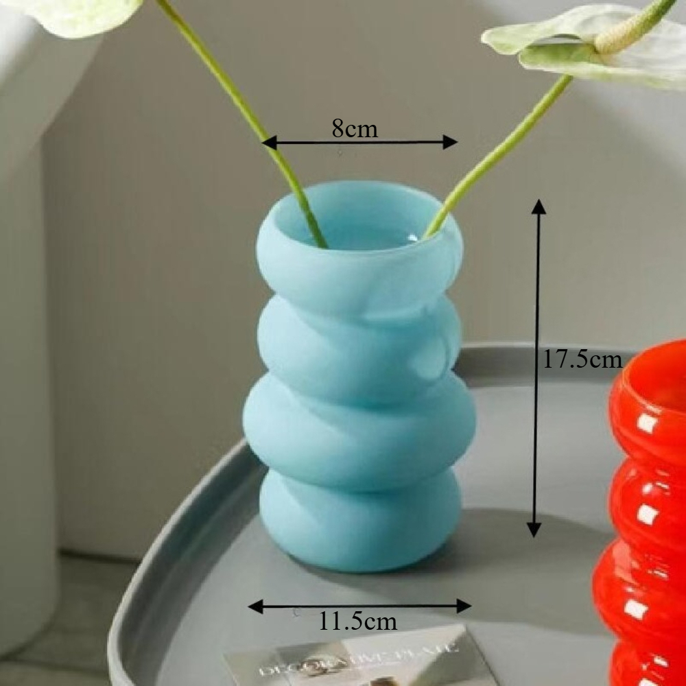 Minimalistische Glasvase, leic – Glass Vase Nordic Bewertung und Preis