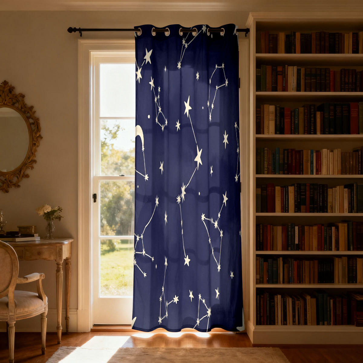 1 Stück Retro-Rosen-Blumen-Vor – Home Decor Curtains Bewertung und Preis