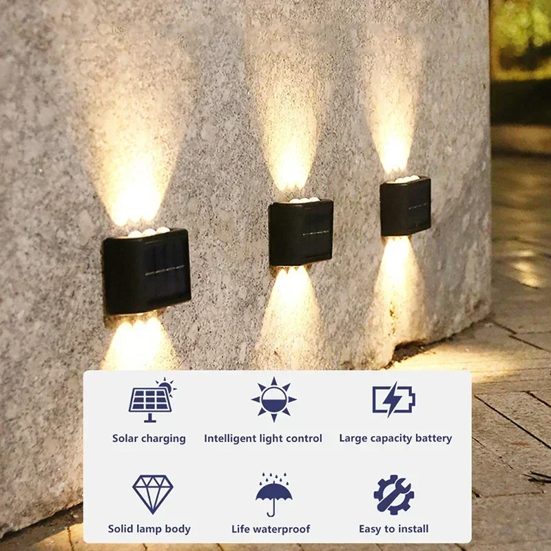 LED Solarleuchte für Außen, Wa – Home Decor Outside Bewertung und Preis