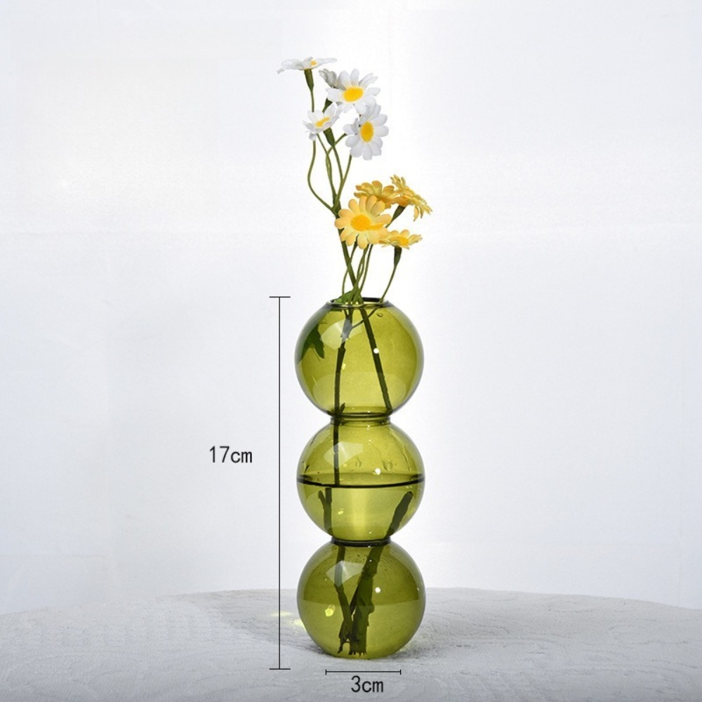Einfache Stil Bunte Glas Vase  – Glass Vase Nordic Bewertung und Preis