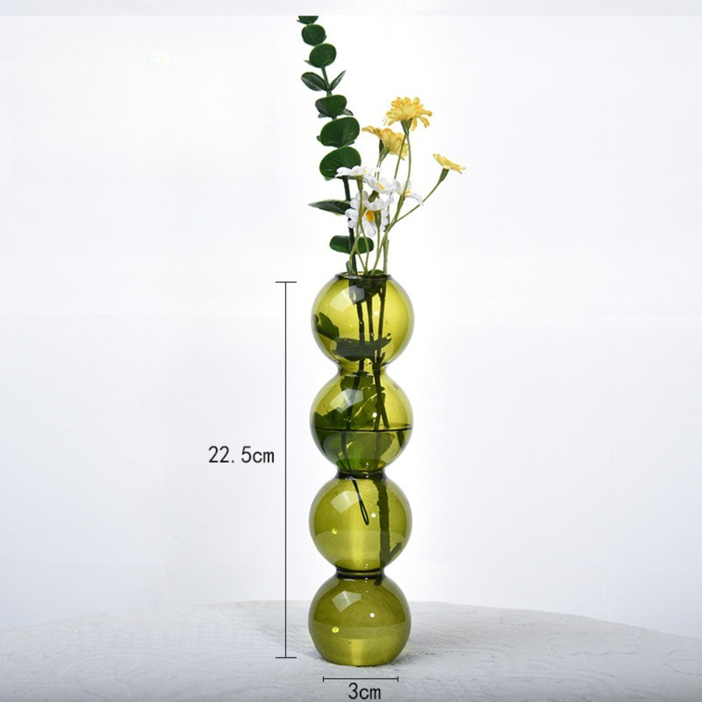 Einfache Stil Bunte Glas Vase  – Glass Vase Nordic Bewertung und Preis