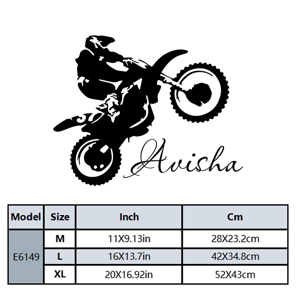 1 Stück Modischer Motorradfahr – Home Decor Wall Stickers Bewertung und Preis