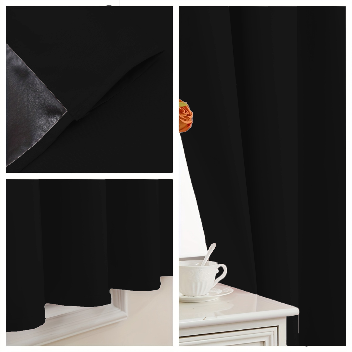 1 Stück einfacher, einfarbiger – Home Decor Curtains Bewertung und Preis