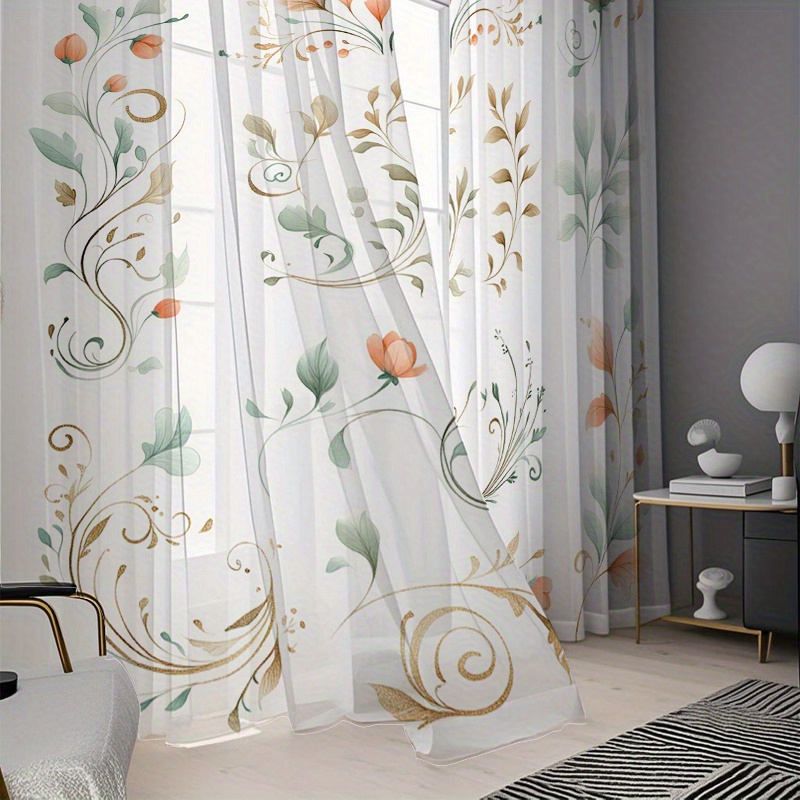 2 Stück Digital Bedruckte Tran – Home Decor Orange Bewertung und Preis