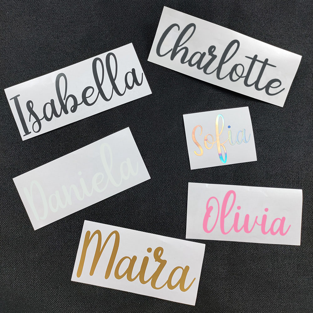 1 STÜCK Anpassbarer Name Abneh – Home Decor Wall Stickers Bewertung und Preis