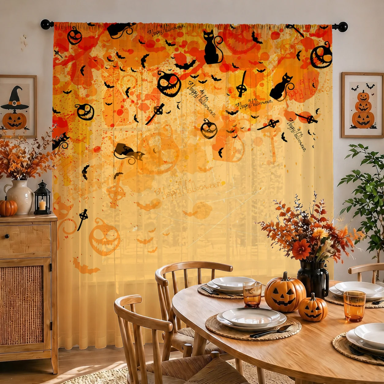 1 Stück Gruseliger Halloween-S – Home Decor Youtube Bewertung und Preis