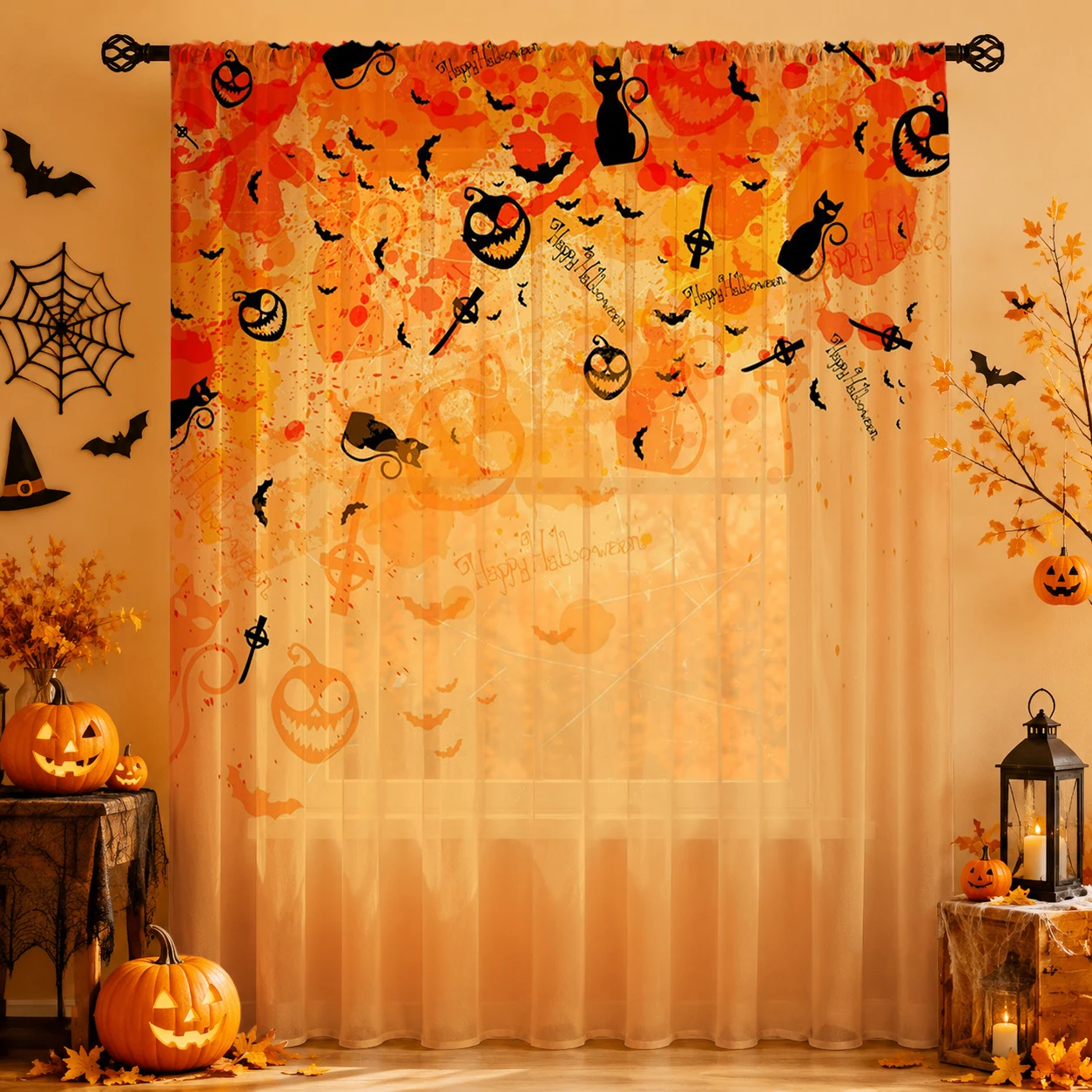 1 Stück Gruseliger Halloween-S – Home Decor Youtube Bewertung und Preis