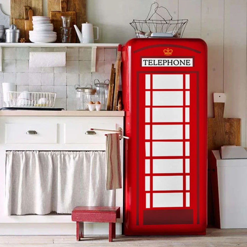 Retro Graffiti Kühlschrank Tür – Home Decor On Sale Bewertung und Preis