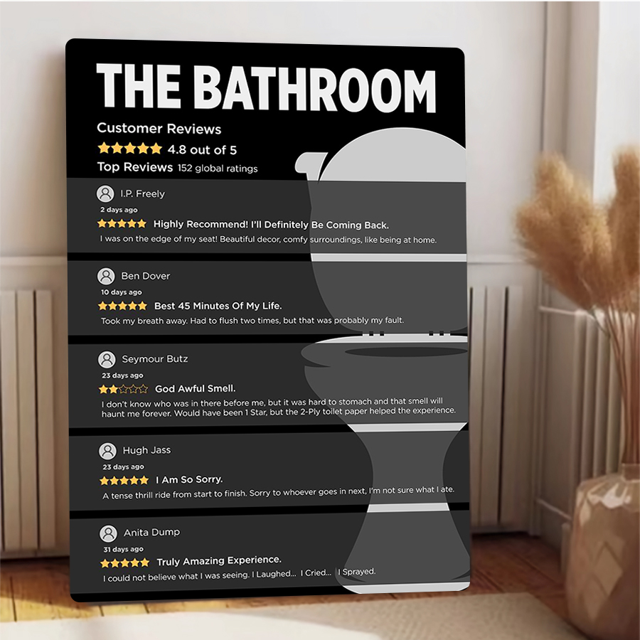 Lustiges Badezimmer, Kundenbew – Review Home Decor Bewertung und Preis