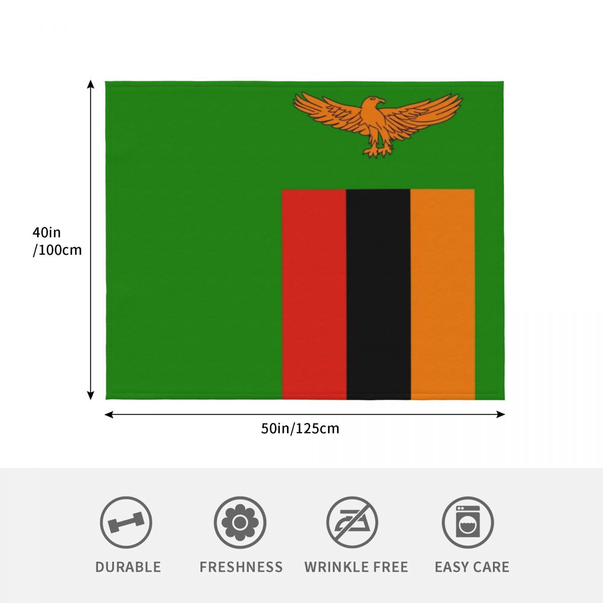 Überwurfdecke mit Flagge von S – Home Decor Zambia Bewertung und Preis