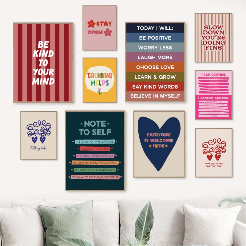 Be Kind to your mind Psycholog – Home Decor Aesthetic Pinterest Bewertung und Preis