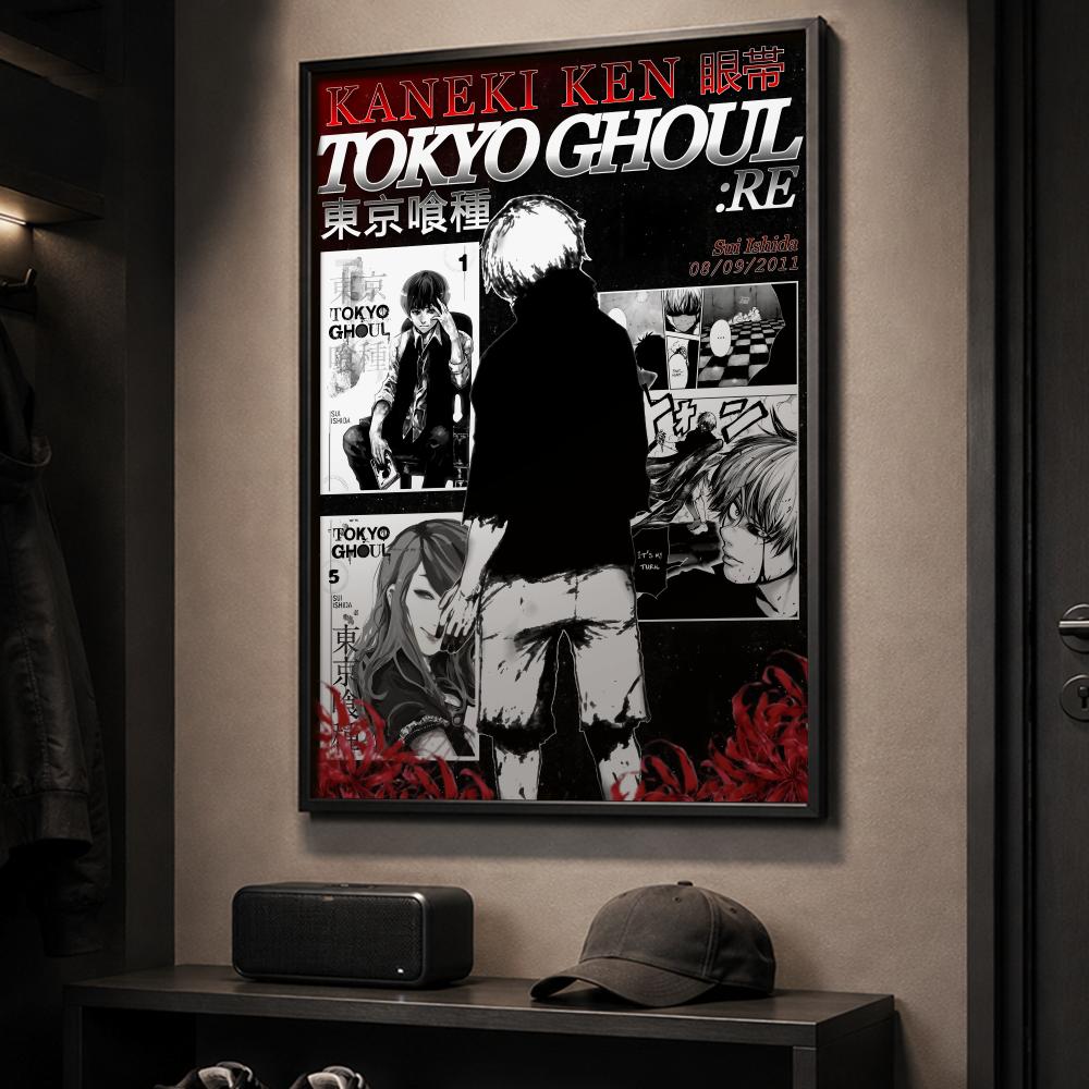 Anime T-Tokyo Ghoul Poster Vin – Home Decor Tokyo Bewertung und Preis
