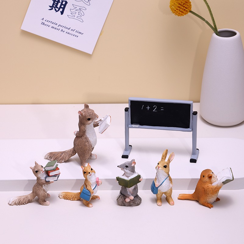 Niedlich lesen Tierfiguren Rat – Home Decor On Sale Bewertung und Preis