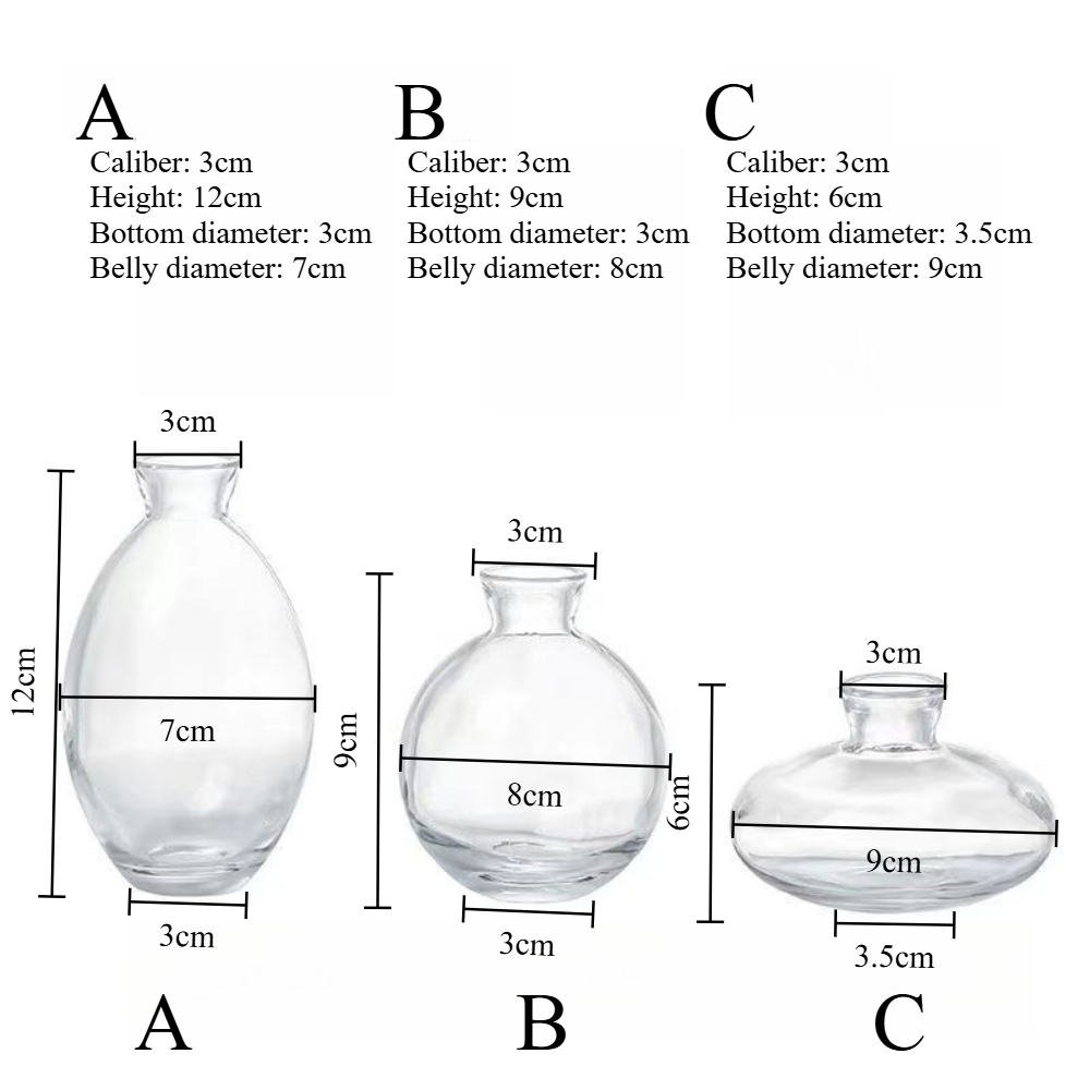 Nordic Transparente Glasvase A – Glass Vase Nordic Bewertung und Preis