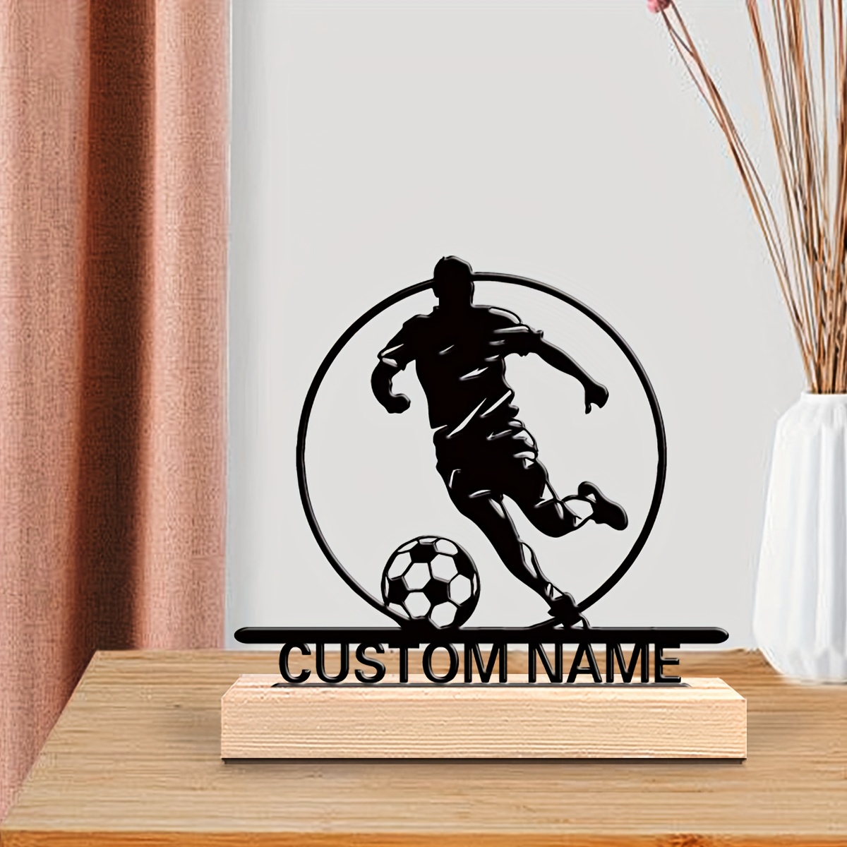 Personalisierte Fußballspieler – Home Decor Inspo Bewertung und Preis
