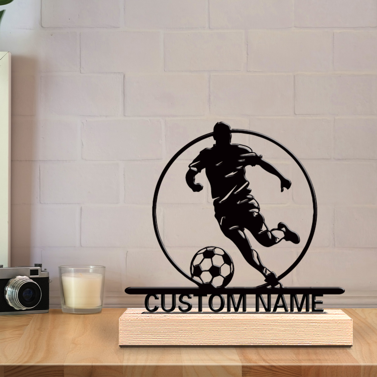 Personalisierte Fußballspieler – Home Decor Inspo Bewertung und Preis