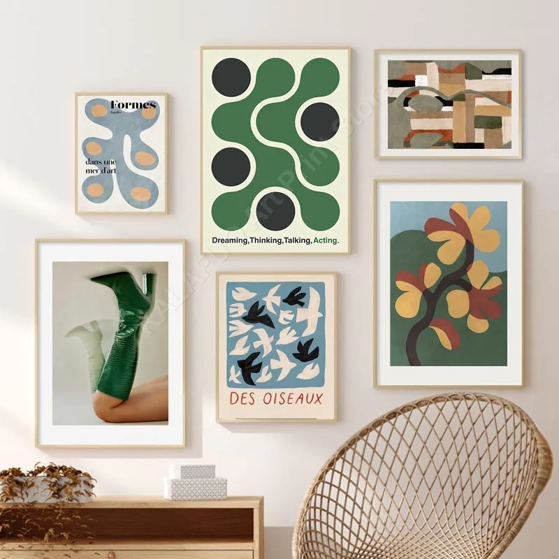 Retro Vogel & Blume flüssige F – Home Decor Aesthetic Pinterest Bewertung und Preis