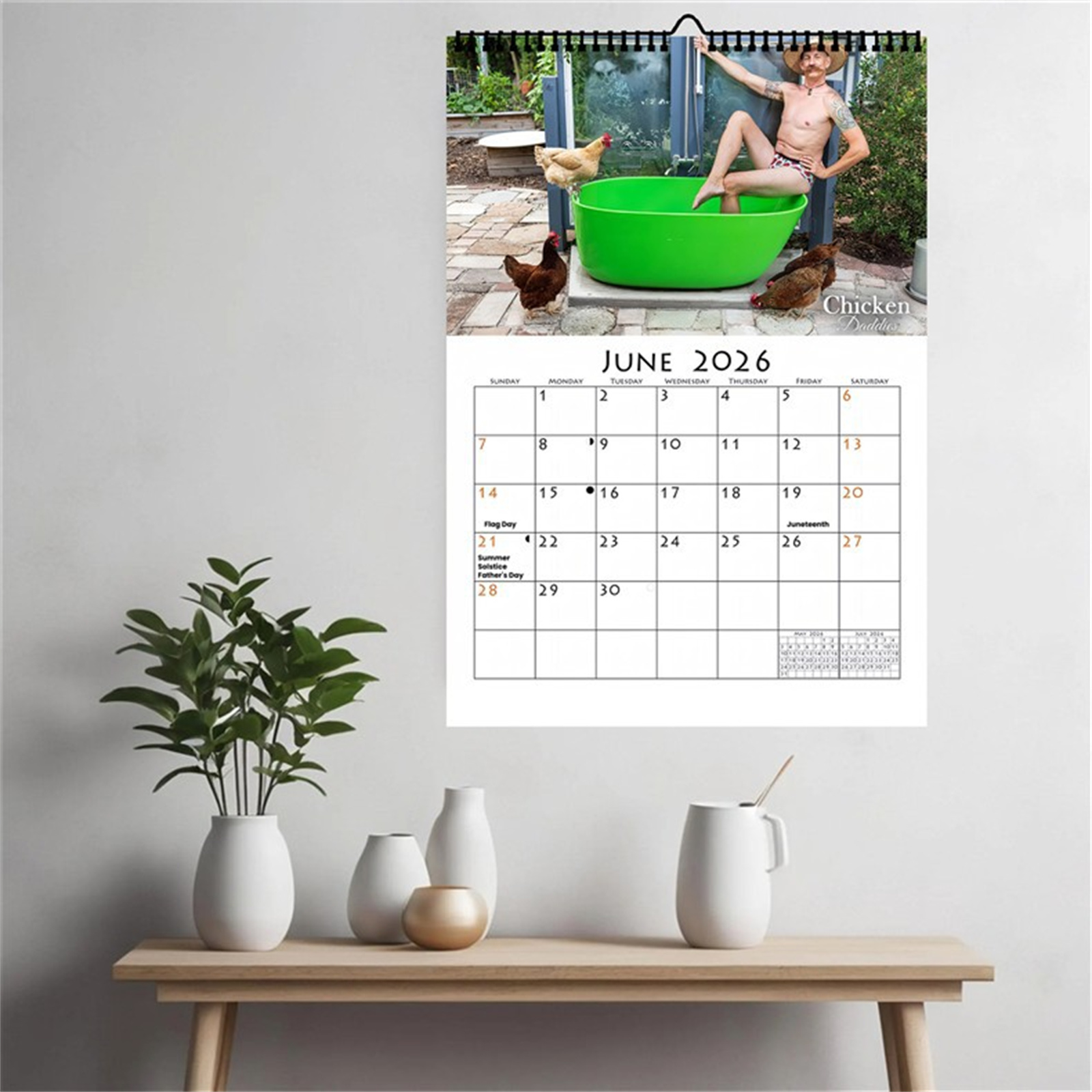 2026 Lustiger Huhn-Daddy-Wandk – Home Decor Inspo Bewertung und Preis