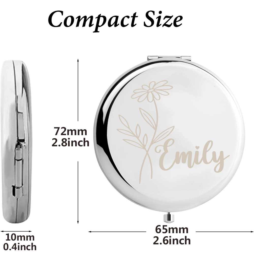 1 Stück Blumen mit Namen, Lase – Home Decor Mirror Bewertung und Preis