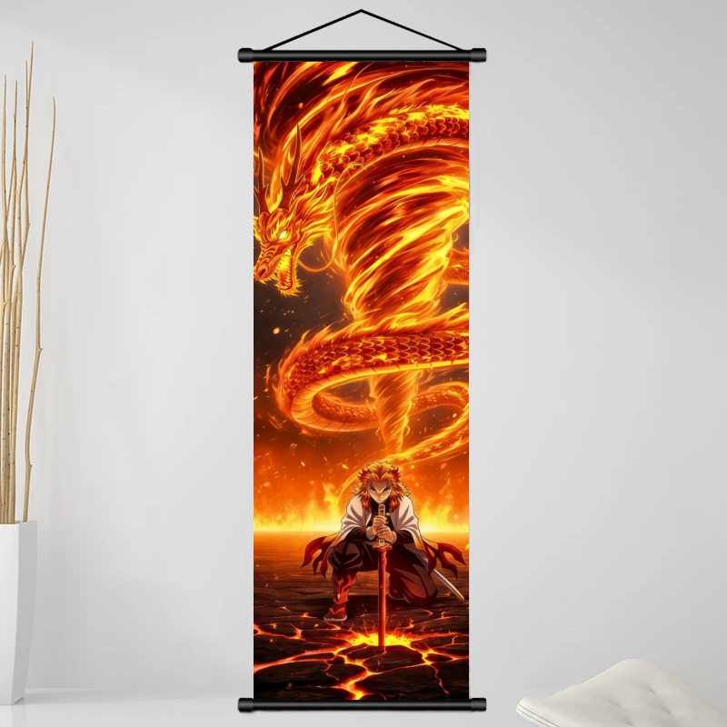 Demon Slayer Kyojuro Rengoku H – Home Decor Inspo Bewertung und Preis