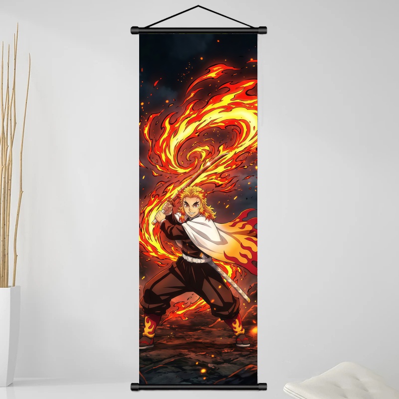 Demon Slayer Kyojuro Rengoku H – Home Decor Inspo Bewertung und Preis