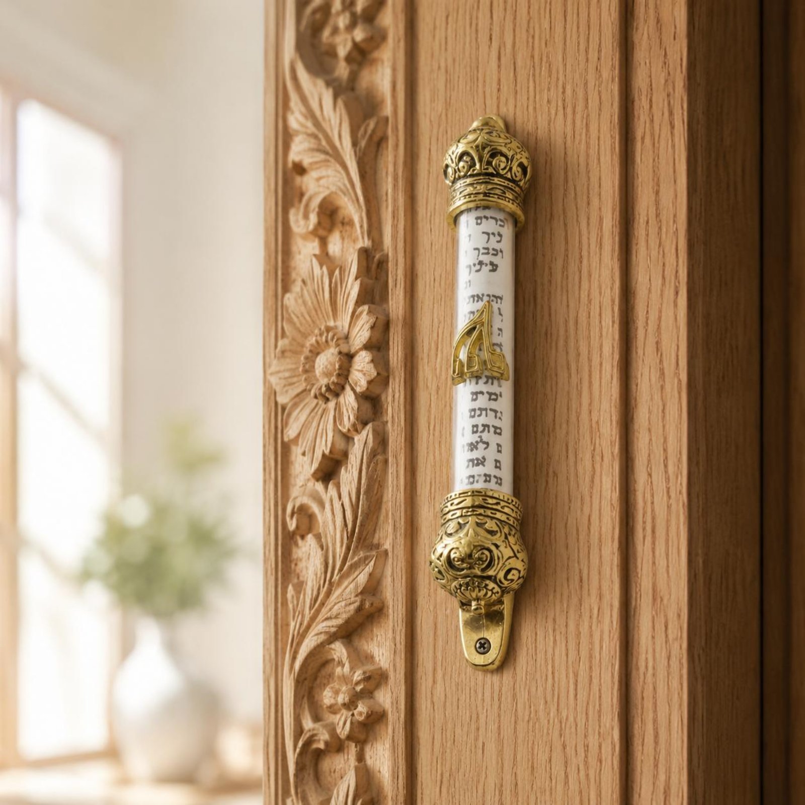 Klare Mezuzah im Kronen-Stil m – Home Decor Youtube Bewertung und Preis
