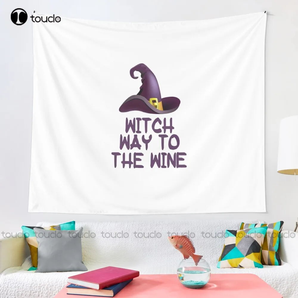 Witch Way To The Wine Wandtepp – Review Home Decor Bewertung und Preis