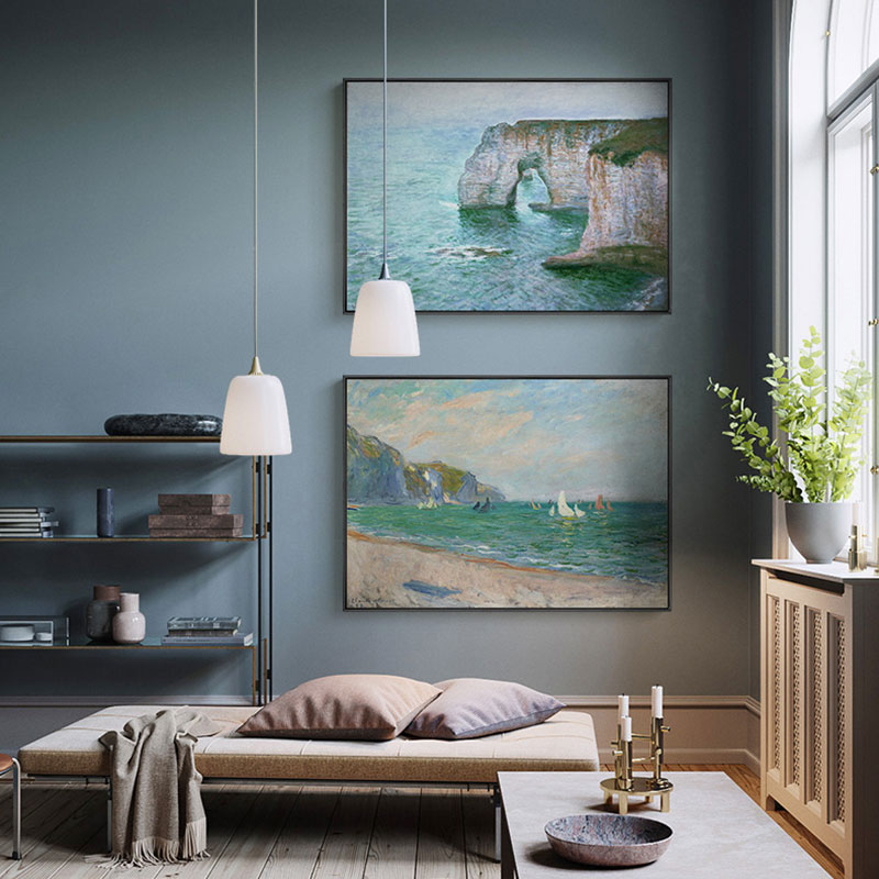 Berühmte Monet Poster Leinwand – Home Decor Mirror Bewertung und Preis